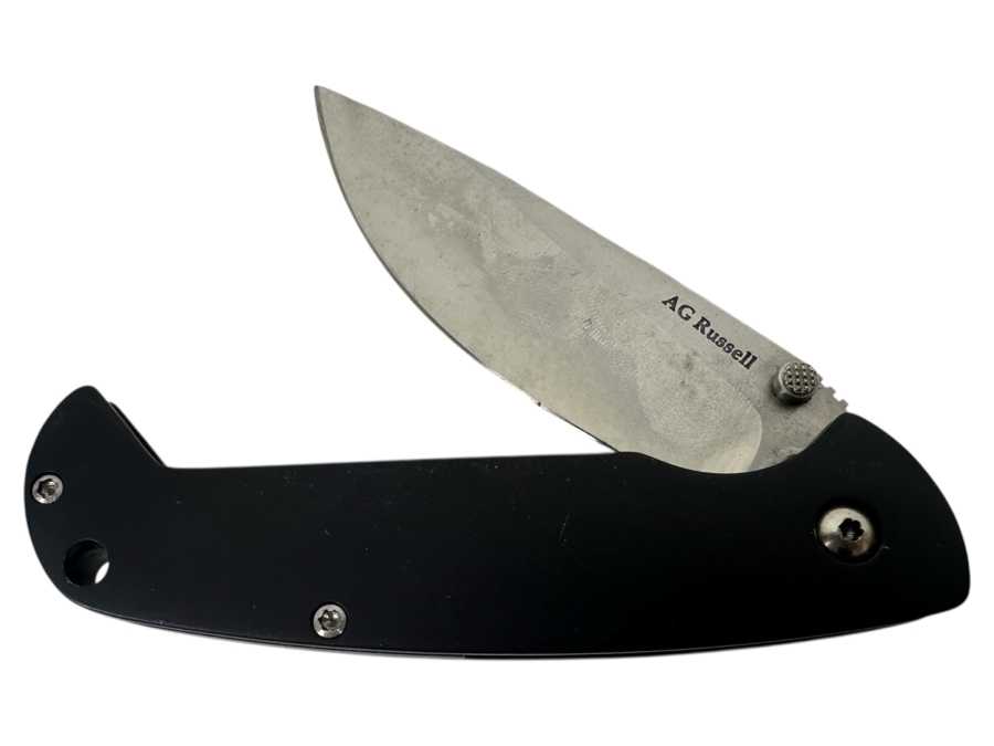 A.G. Russell Folding Knife with Lockback Mechanism 7'L