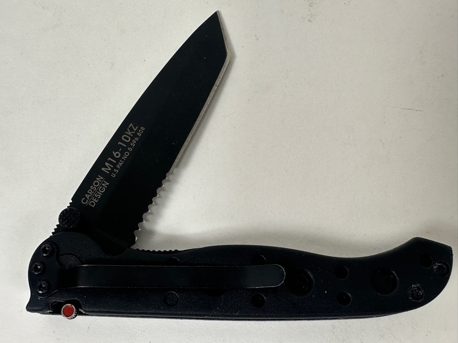 CRKT M16-10KZ Folding Everyday Carry (EDC) Knife Designed by The Late Kit Carson 7'L  [Photo 2]