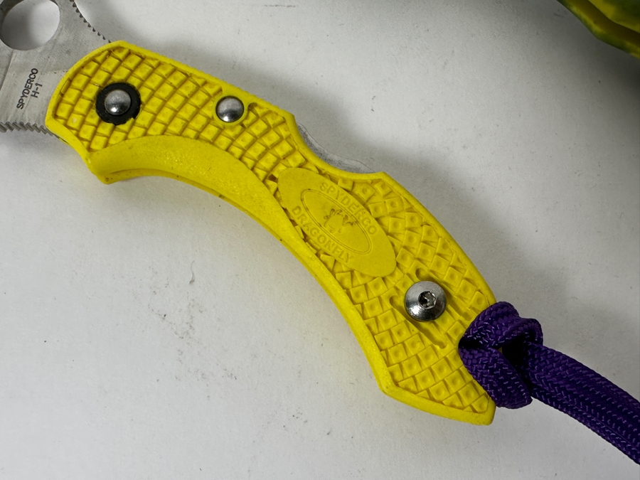 Pair Of Spyderco Folding Pocket Knives: CPM S30V And H-1 [Photo 5]