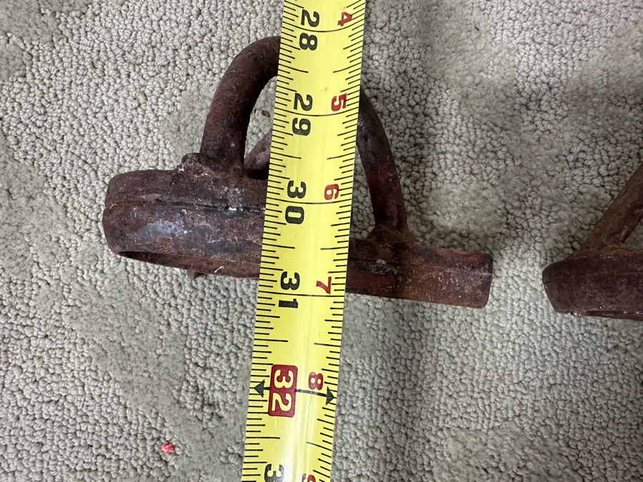 Antique Western Cattle Branding Irons 36'L and 31'L [Photo 8]