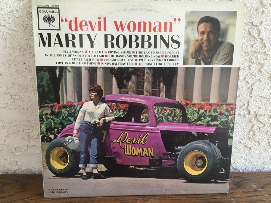 Marty Robbins ‎- Devil Woman - Columbia ‎- CL 1918 [Photo 1]
