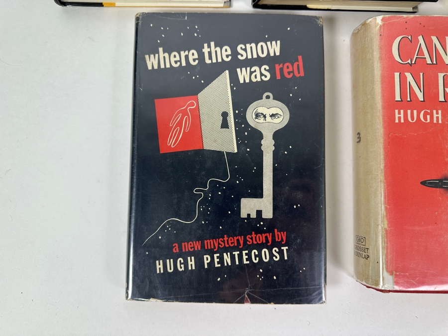 (5) Hugh Pentecost Hardcover Books - (3) First Edition Books [Photo 3]