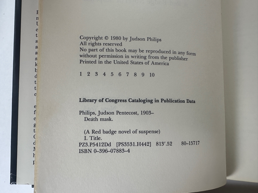 (5) Hugh Pentecost Hardcover Books - (3) First Edition Books [Photo 11]