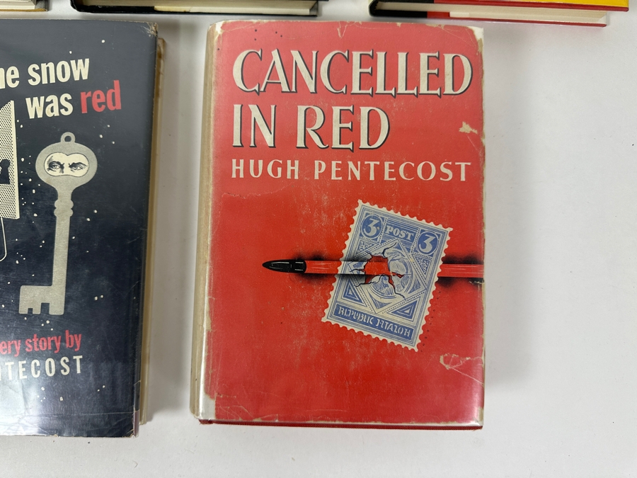 (5) Hugh Pentecost Hardcover Books - (3) First Edition Books [Photo 2]