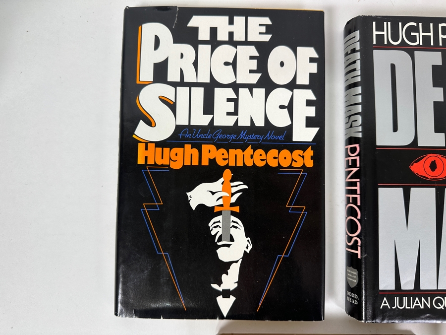 (5) Hugh Pentecost Hardcover Books - (3) First Edition Books [Photo 6]
