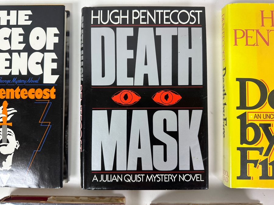 (5) Hugh Pentecost Hardcover Books - (3) First Edition Books [Photo 5]
