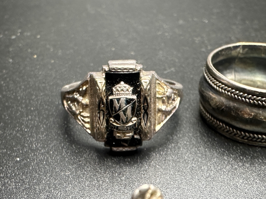 (15) Sterling Silver Rings Of Various Sizes 83.6g [Photo 10]