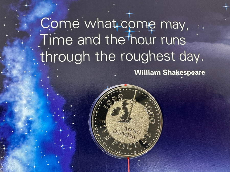 Pair Of Vintage 2000 British Royal Mail And Royal Mint First Day Covers / Coins [Photo 8]