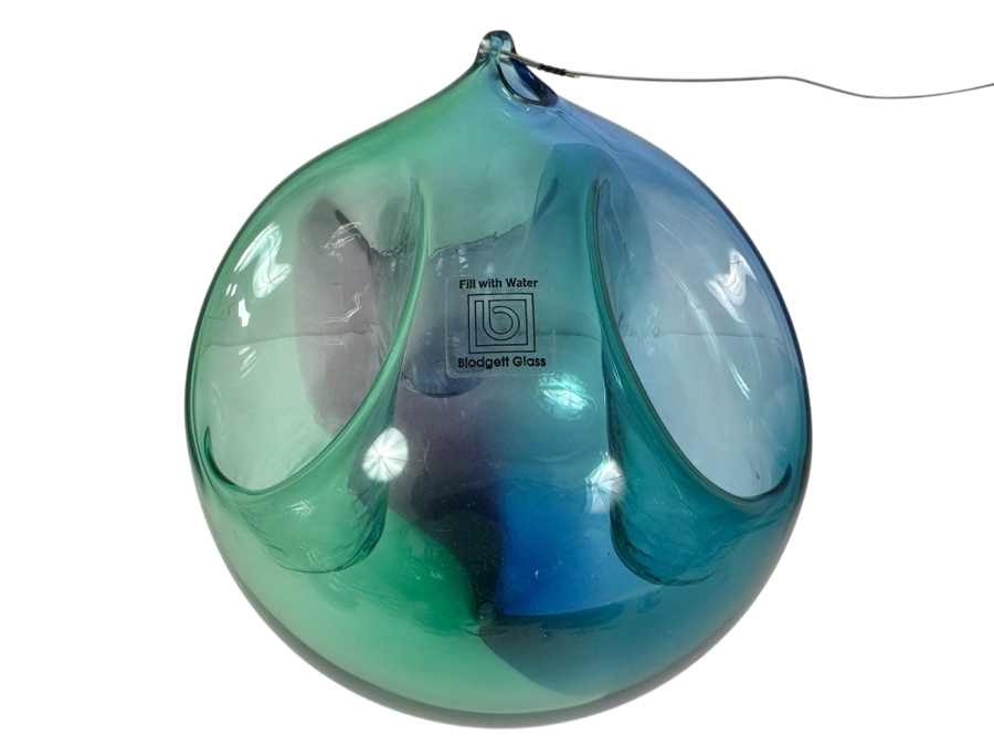 Blodgett Glass Handblown Art Glass Bubble Lite 8'W 