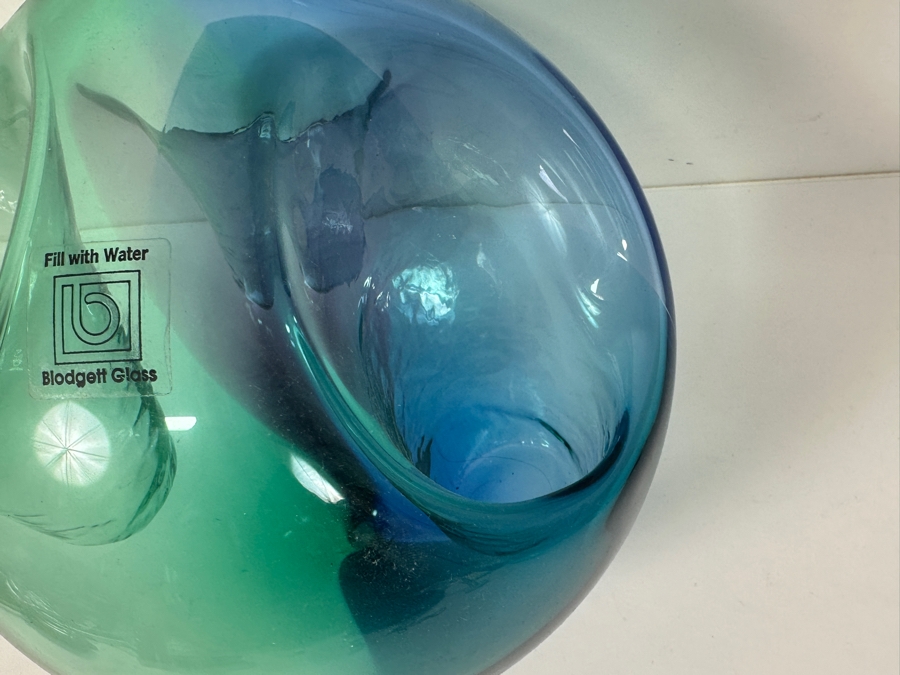 Blodgett Glass Handblown Art Glass Bubble Lite 8'W  [Photo 3]