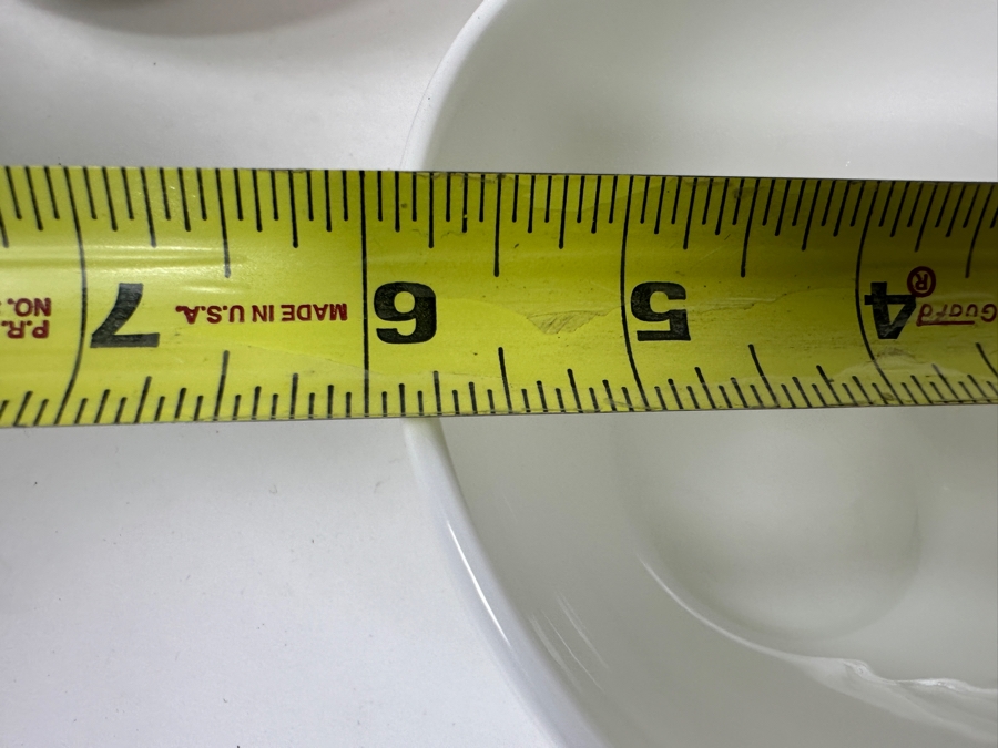 Set of (2) Fiestaware Cups and Saucers and (6) Wedgwood Bowls 6'W [Photo 5]