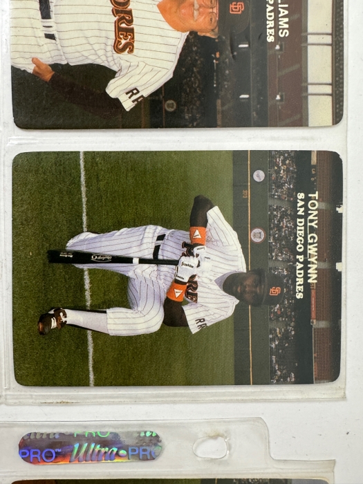 Vintage 1986 Mother's Cookies San Diego Padres Baseball Cards Including Tony Gwynn, Rich Gossage, Steve Garvey, Garry Templeton And Bruce Bochy [Photo 2]