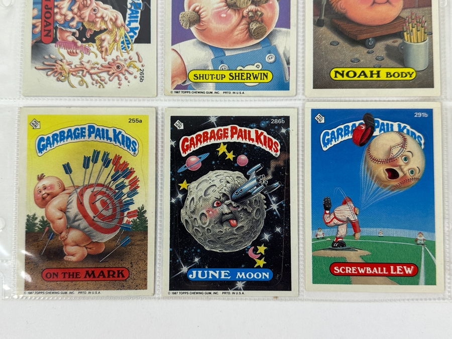(18) Vintage 1980s Topps Chewing Gum Garbage Pail Kids Stickers [Photo 4]