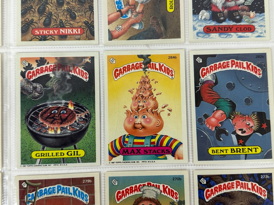 (18) Vintage 1980s Topps Chewing Gum Garbage Pail Kids Stickers [Photo 6]
