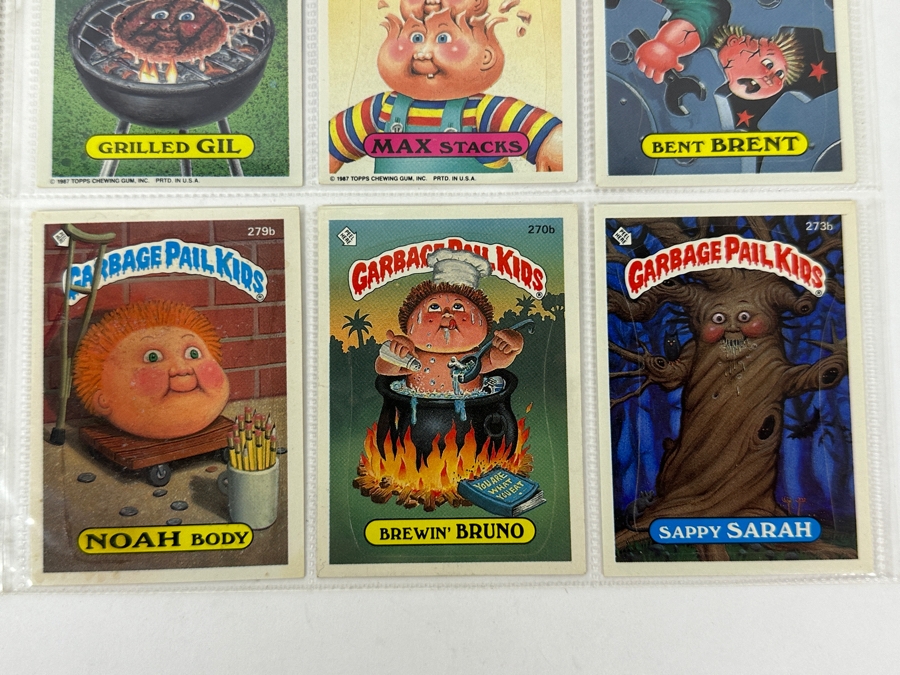 (18) Vintage 1980s Topps Chewing Gum Garbage Pail Kids Stickers [Photo 7]