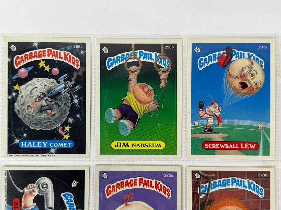 (18) Vintage 1980s Topps Chewing Gum Garbage Pail Kids Stickers [Photo 2]