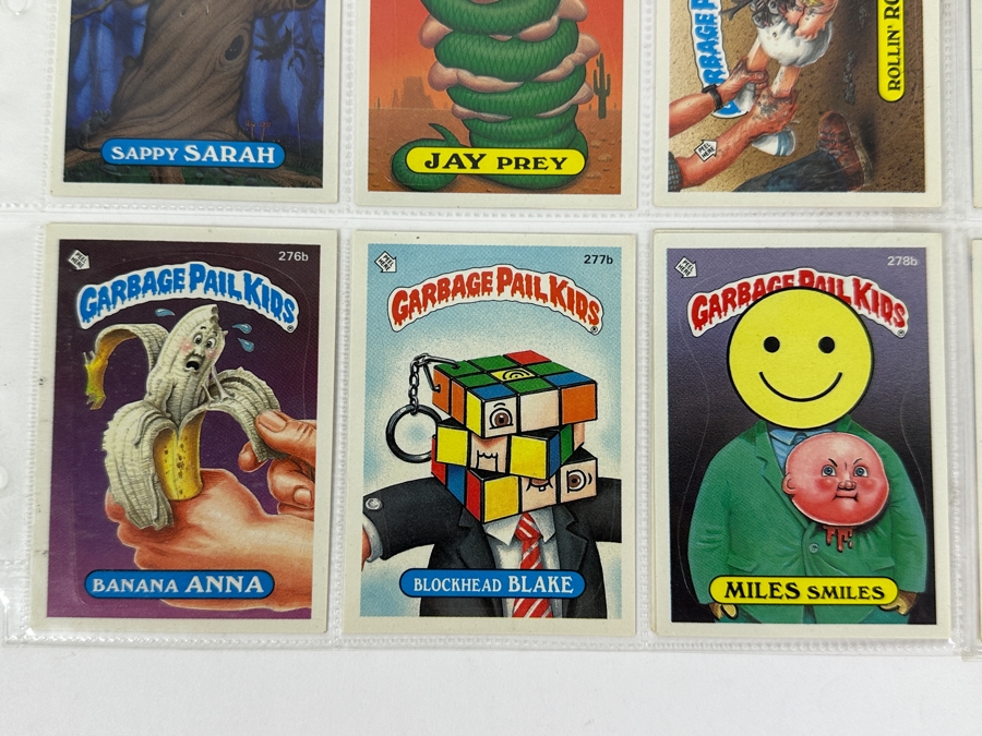 (18) Vintage 1980s Topps Chewing Gum Garbage Pail Kids Stickers [Photo 4]