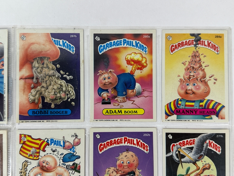 (18) Vintage 1980s Topps Chewing Gum Garbage Pail Kids Stickers [Photo 5]