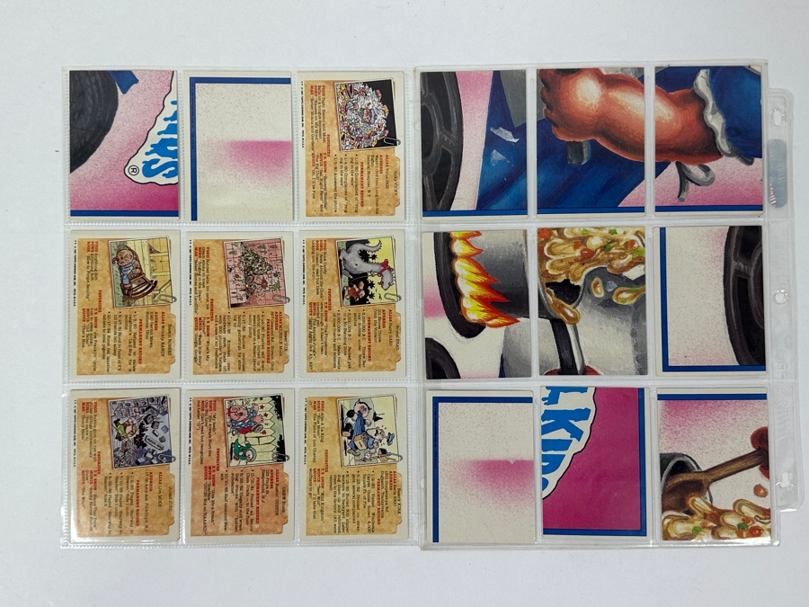 (18) Vintage 1980s Topps Chewing Gum Garbage Pail Kids Stickers [Photo 8]