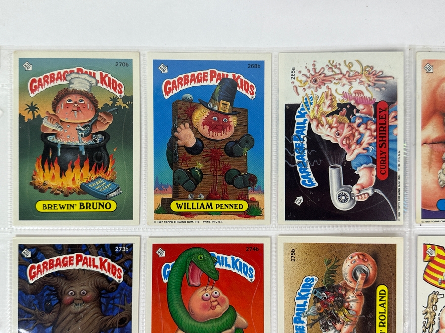 (18) Vintage 1980s Topps Chewing Gum Garbage Pail Kids Stickers [Photo 2]