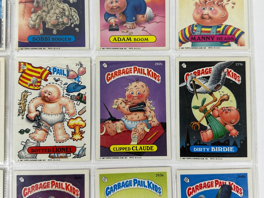 (18) Vintage 1980s Topps Chewing Gum Garbage Pail Kids Stickers [Photo 6]