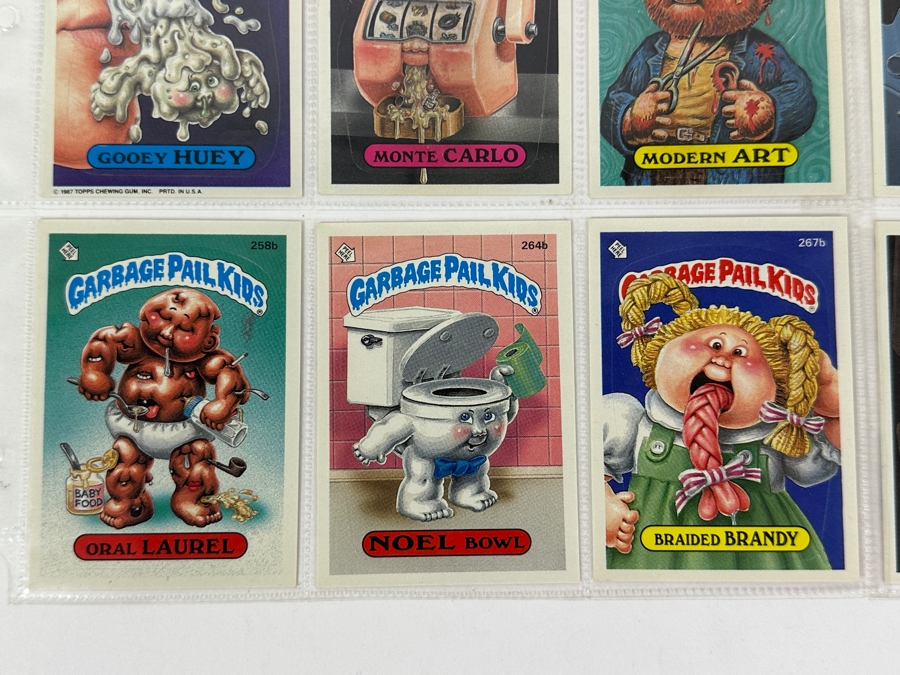 (18) Vintage 1980s Topps Chewing Gum Garbage Pail Kids Stickers [Photo 4]