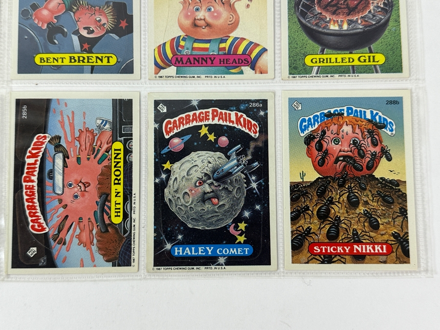 (18) Vintage 1980s Topps Chewing Gum Garbage Pail Kids Stickers [Photo 7]