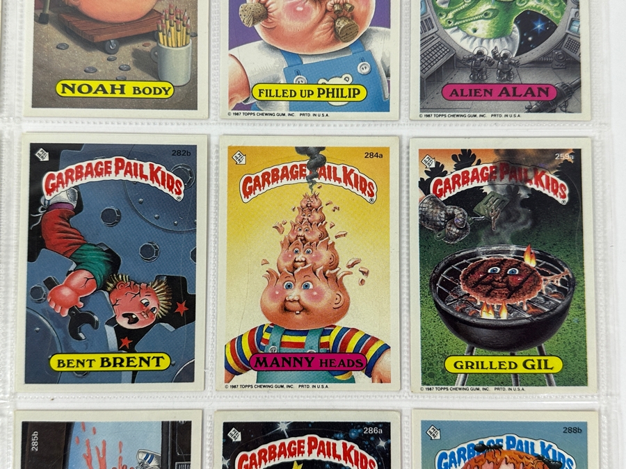 (18) Vintage 1980s Topps Chewing Gum Garbage Pail Kids Stickers [Photo 6]