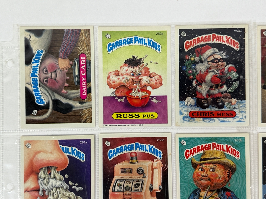 (18) Vintage 1980s Topps Chewing Gum Garbage Pail Kids Stickers [Photo 2]