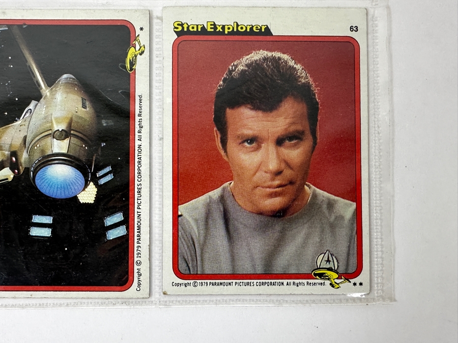 (3) Vintage 1977 Vintage Star Wars, (4) 1980 Return Of The Jedi And (11) 1979 Star Trek The Movie Trading Cards [Photo 14]