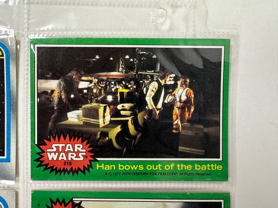 (3) Vintage 1977 Vintage Star Wars, (4) 1980 Return Of The Jedi And (11) 1979 Star Trek The Movie Trading Cards [Photo 2]