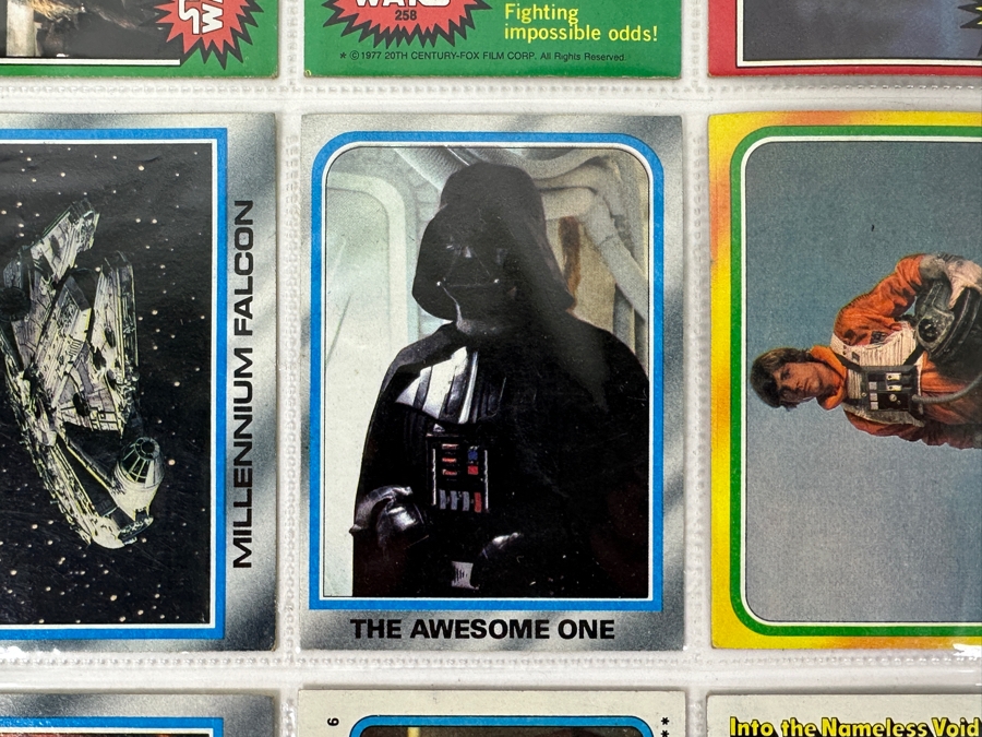 (3) Vintage 1977 Vintage Star Wars, (4) 1980 Return Of The Jedi And (11) 1979 Star Trek The Movie Trading Cards [Photo 7]