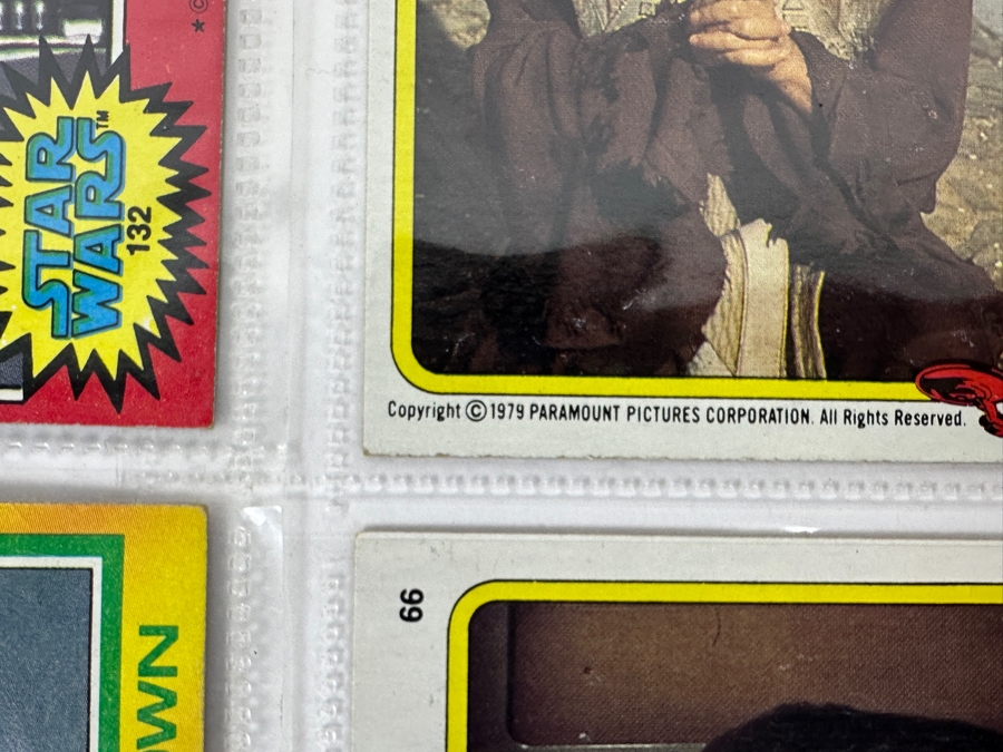 (3) Vintage 1977 Vintage Star Wars, (4) 1980 Return Of The Jedi And (11) 1979 Star Trek The Movie Trading Cards [Photo 11]