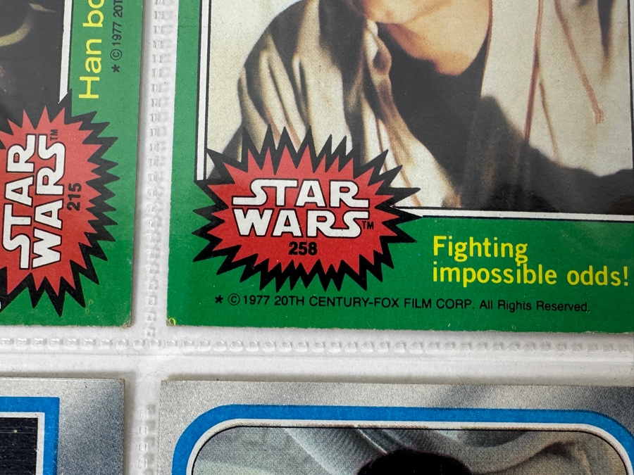 (3) Vintage 1977 Vintage Star Wars, (4) 1980 Return Of The Jedi And (11) 1979 Star Trek The Movie Trading Cards [Photo 4]