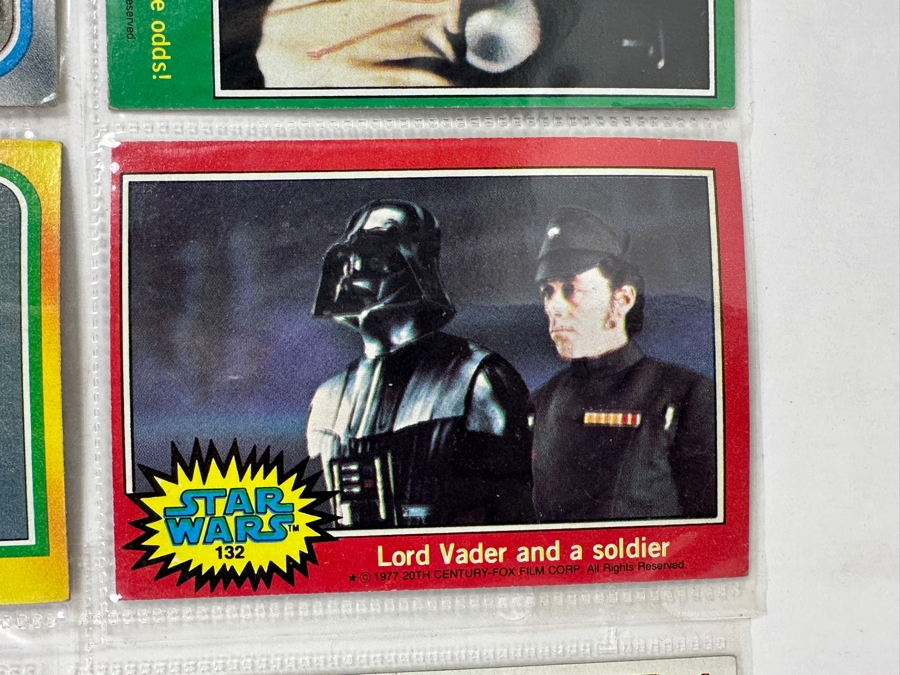 (3) Vintage 1977 Vintage Star Wars, (4) 1980 Return Of The Jedi And (11) 1979 Star Trek The Movie Trading Cards [Photo 5]