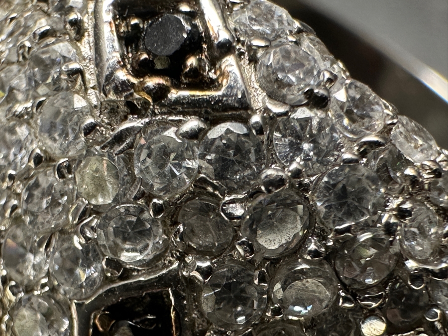 Costume Panther Ring In Manner Of Cartier Size 9.5 19.5g [Photo 13]