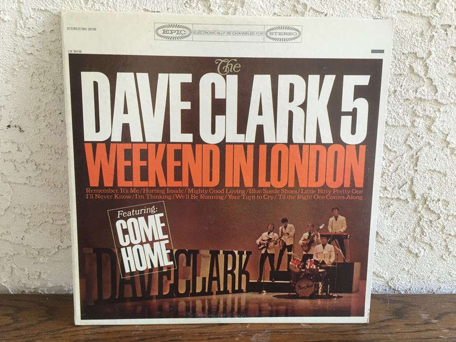 Dave Clark 5, The - Weekend In London - Epic ‎- BN 26139 [Photo 1]