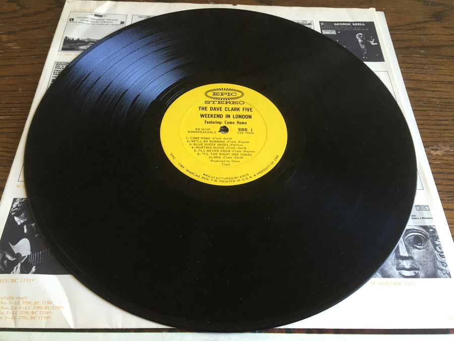 Dave Clark 5, The - Weekend In London - Epic ‎- BN 26139 [Photo 3]