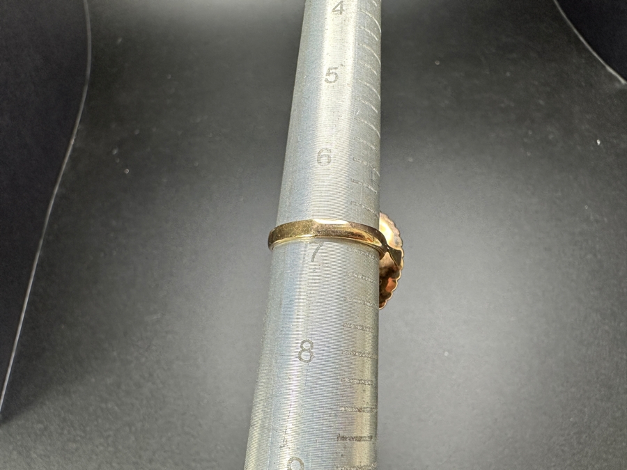 14k Gold Citrine Ring 15x10mm Est. 6.5ct Size 7 6.2g Retails $2,400 [Photo 7]