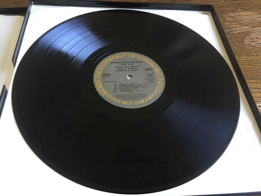 J. S. Bach / Bach - Messe In H-Moll - Mass In B Minor - Messe En Si Mineur Bwv 232 - CBS Masterworks ‎- 79307 - PROMO [Photo 14]