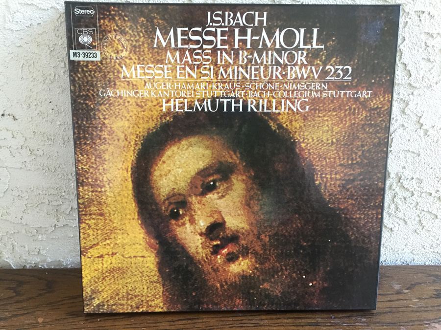 J. S. Bach / Bach - Messe In H-Moll - Mass In B Minor - Messe En Si Mineur Bwv 232 - CBS Masterworks ‎- 79307 - PROMO [Photo 1]