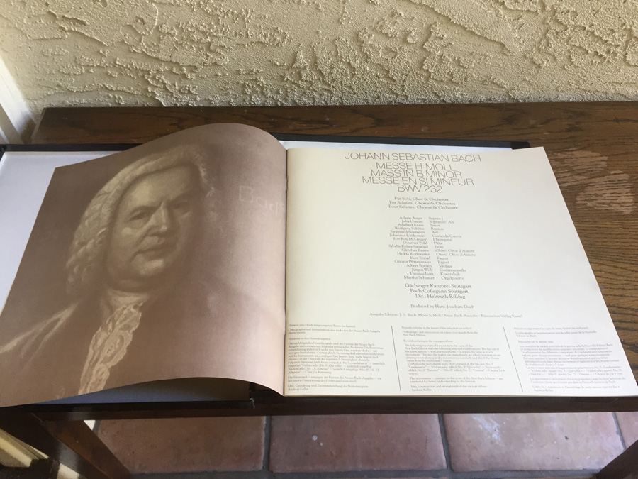 J. S. Bach / Bach - Messe In H-Moll - Mass In B Minor - Messe En Si Mineur Bwv 232 - CBS Masterworks ‎- 79307 - PROMO [Photo 5]