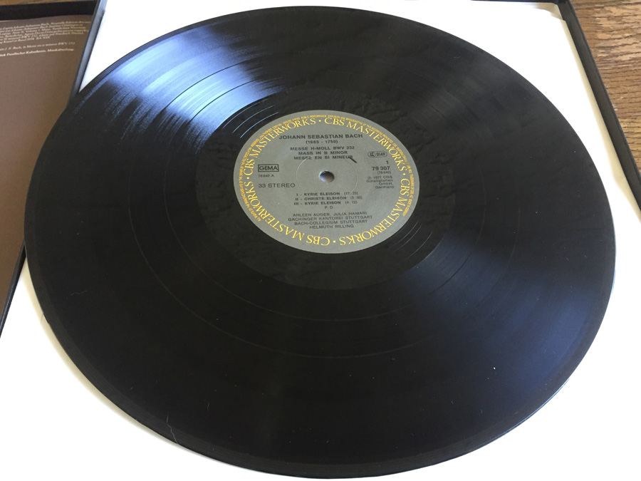 J. S. Bach / Bach - Messe In H-Moll - Mass In B Minor - Messe En Si Mineur Bwv 232 - CBS Masterworks ‎- 79307 - PROMO [Photo 8]