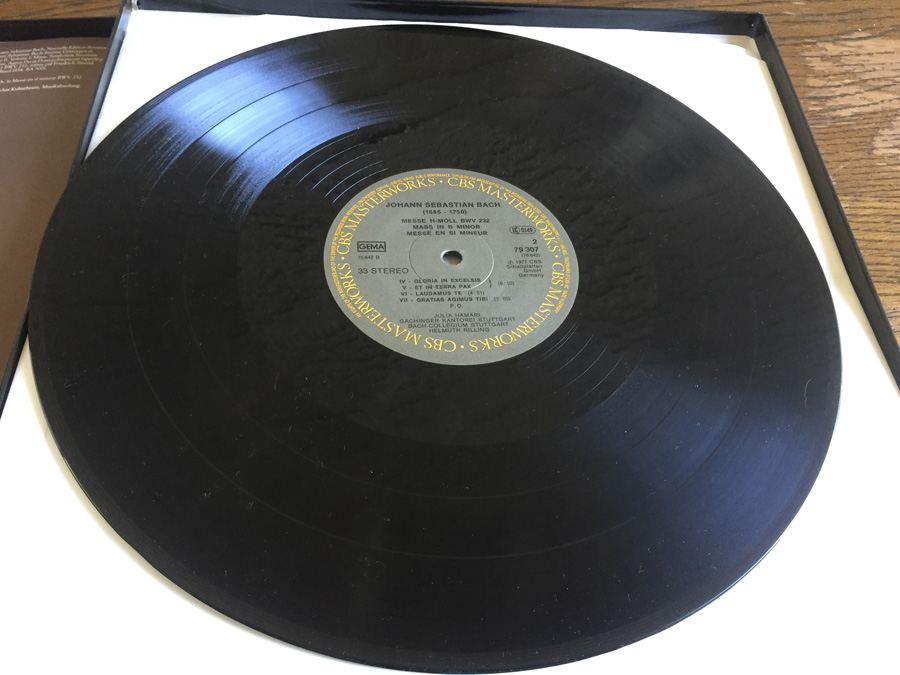 J. S. Bach / Bach - Messe In H-Moll - Mass In B Minor - Messe En Si Mineur Bwv 232 - CBS Masterworks ‎- 79307 - PROMO [Photo 10]