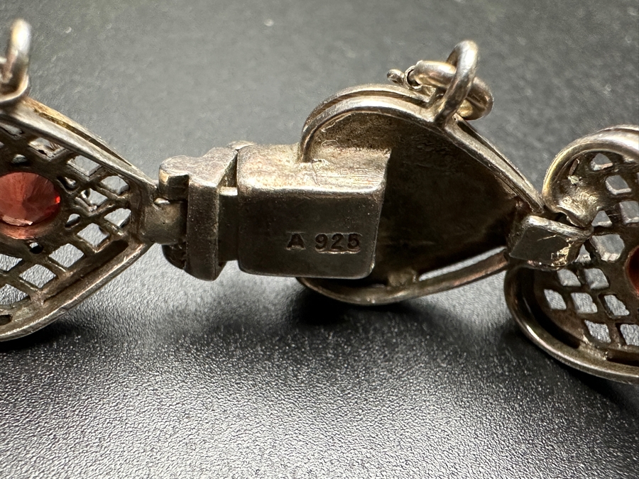 Sterling Silver 8' Bracelet 33.6g [Photo 5]