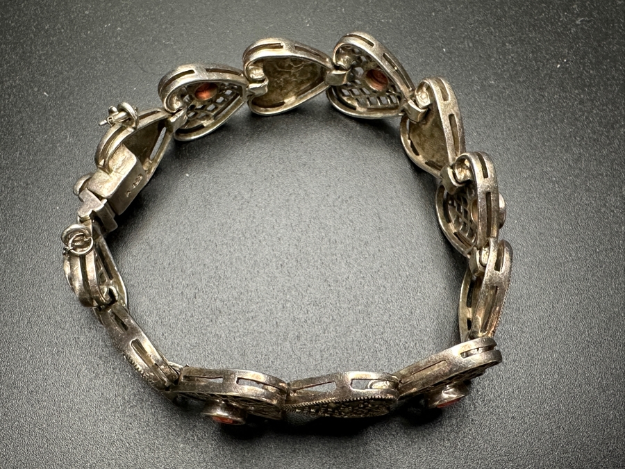 Sterling Silver 8' Bracelet 33.6g [Photo 4]