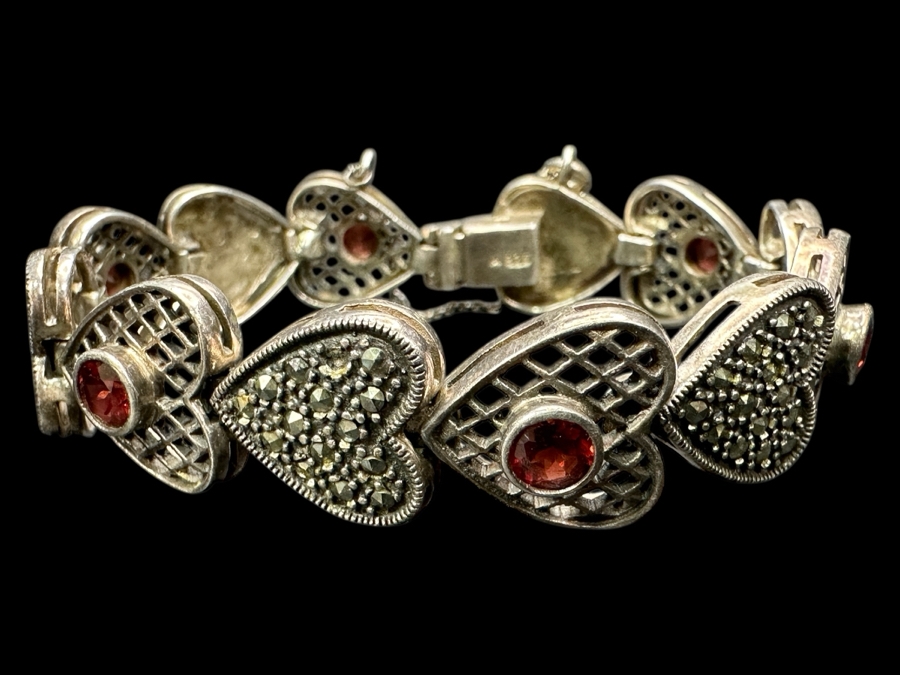 Sterling Silver 8' Bracelet 33.6g