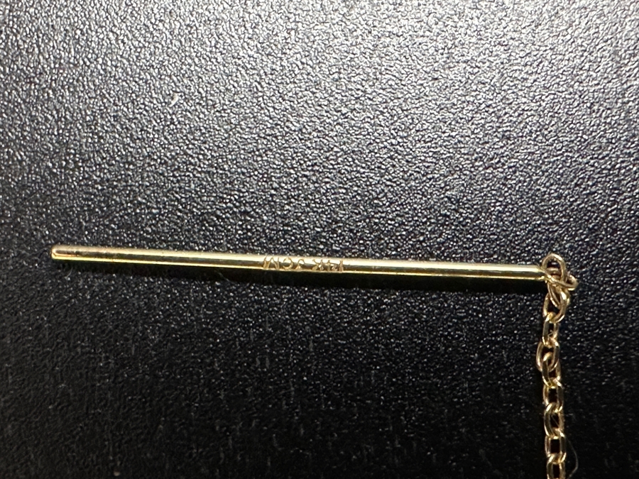 14k Gold CZ Earrings 1.2g Estimate $300 [Photo 3]