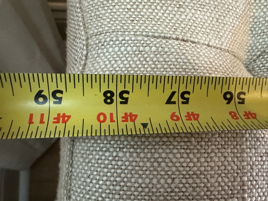 Upholstered Bench 59'W X 17'D X 17'H [Photo 5]