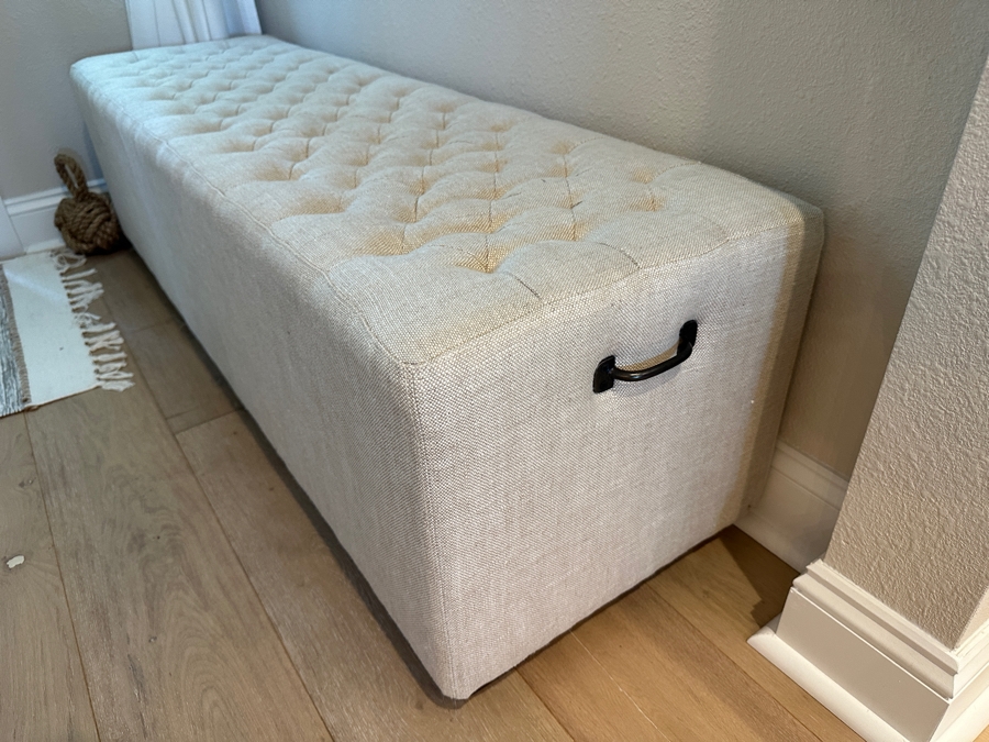 Upholstered Bench 59'W X 17'D X 17'H [Photo 3]